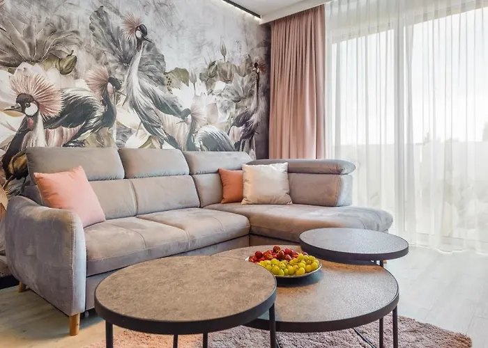 Lux Japonski Zuraw - Perlowa Przystan Apartament