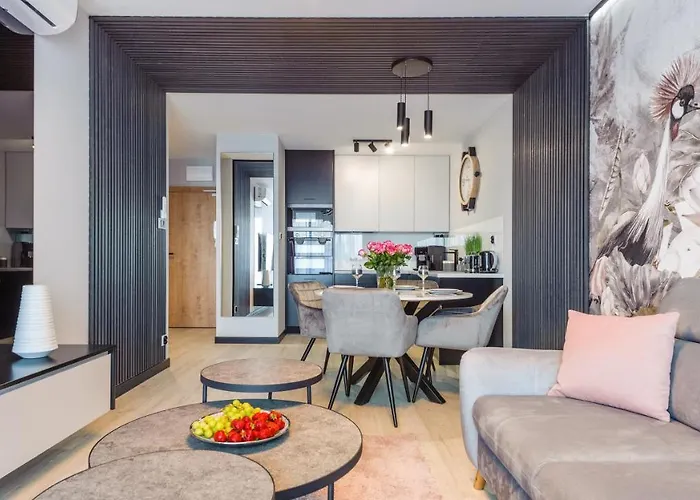 Apartament Lux Japonski Zuraw - Perlowa Przystan Kołobrzeg